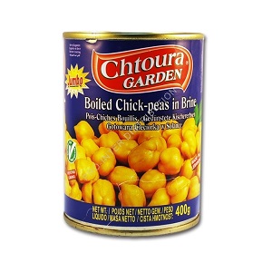 Beyrouth Maket - Boiled Chickpeas - CHTOURA - 400g