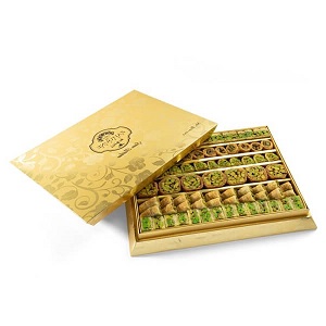 Beyrouth Market - Baklava Mixte Extra Aux Pistaches - ZAITOUNE - 750g