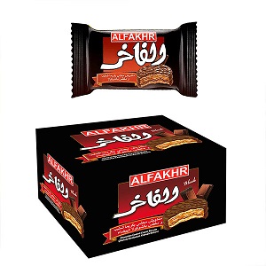 Beyrouth Market - Milk cream and chocolate biscuit - ALFAKHER - 24pieces