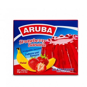 Beyrouth Market - Banana And Strawberry Jelly - ARUBA - 85g