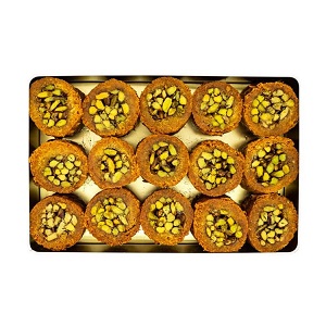 Beyrouth Market - Mabroumeh - Kadayif Roulée Aux Pistaches - ZAITOUNE - 400g