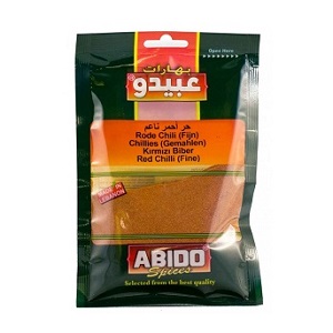 Beyrouth-Market PIMENT ROUGE-ABIDO EPICES 50g.