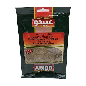 Beyrouth-Market POIVRE NOIR ABIDO EPICES 50g.