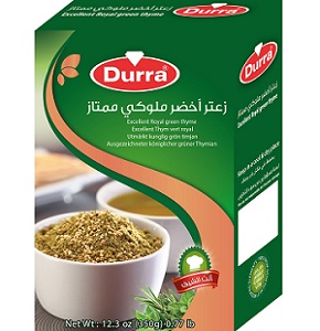 Beyrouth Market - ZAATAR - Excellent Thym vert royal DURRA 350g